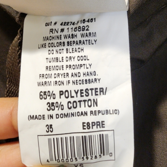 Uniforn Advantige Brown Scrub Pants Size XS NWT - Picture 7 of 11